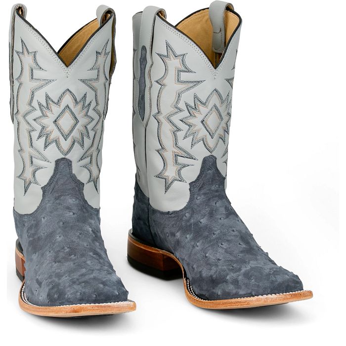 Tony Lama Blue Carlos 11" FQ Boots