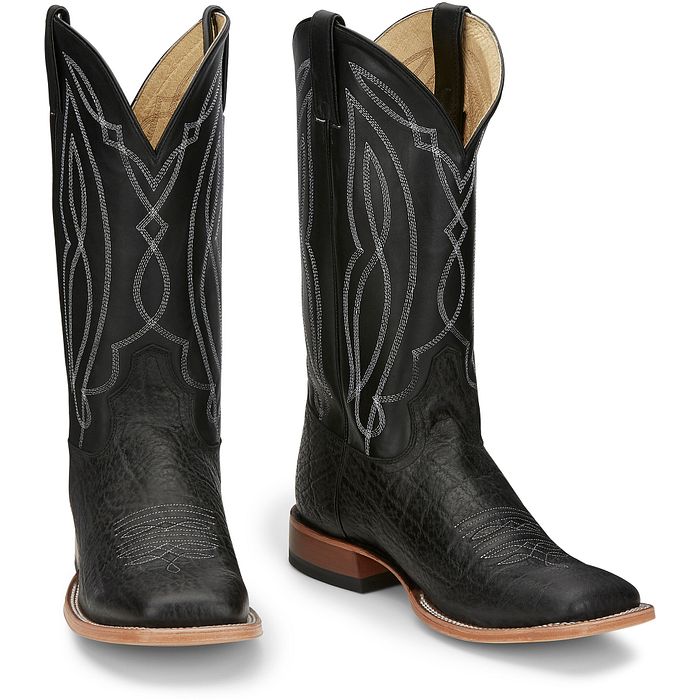 Tony Lama Midnight Black Sealy 13" Western Boots