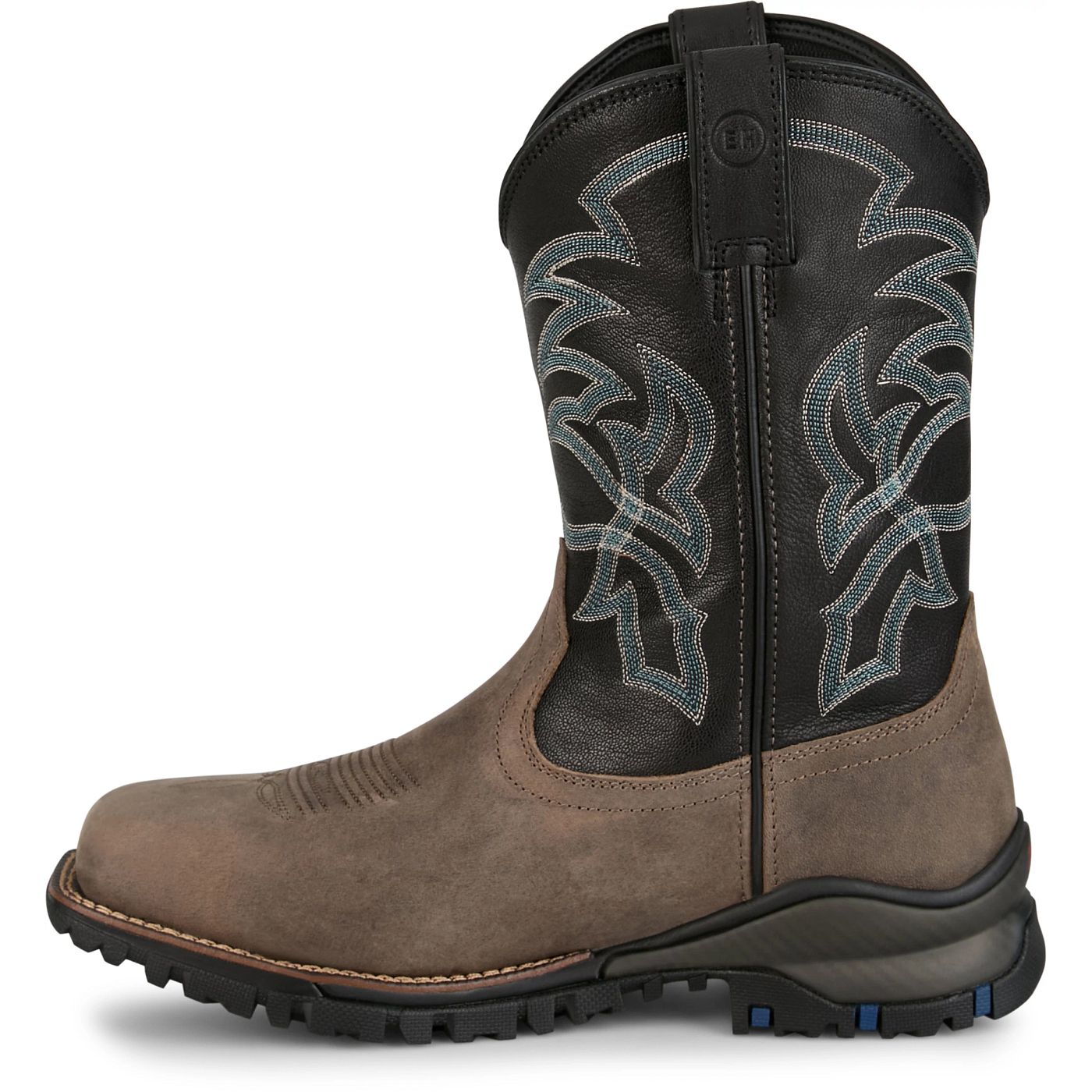 Tony Lama Gray Roustabout 11" Steel Toe Waterproof Work Boots