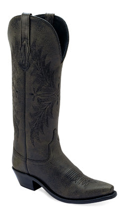 Old West Black Sesame Boots