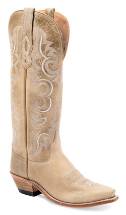Old West Pale Brown Boots