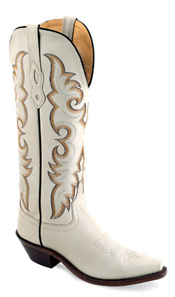 Old West Toasted Marshmallow Crème Boots