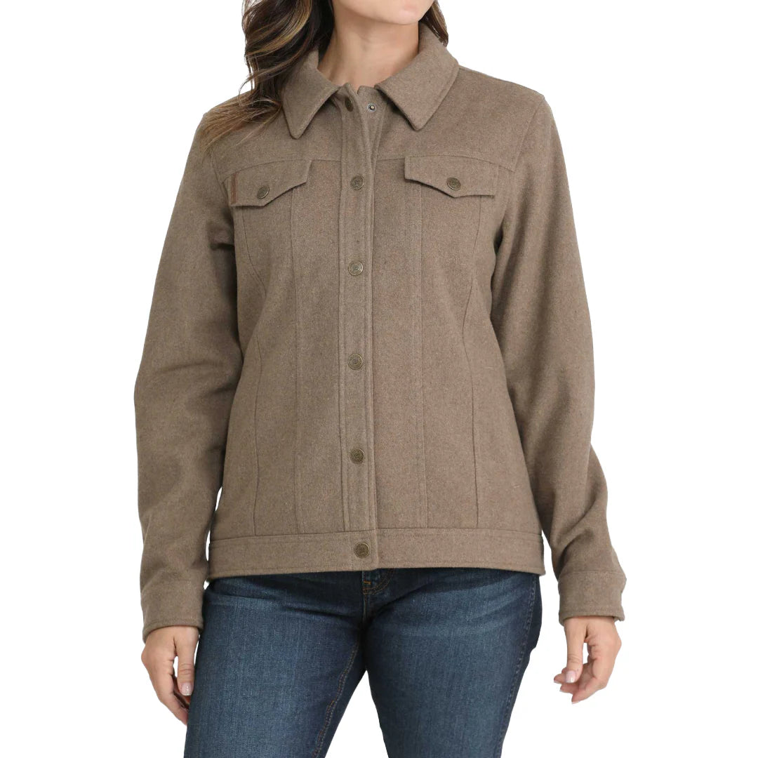 Cinch Brown Women's Trucker Jacket