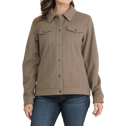 Cinch Brown Women's Trucker Jacket