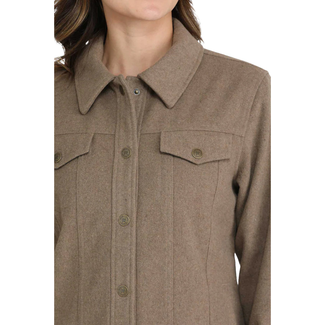 Cinch Brown Women's Trucker Jacket