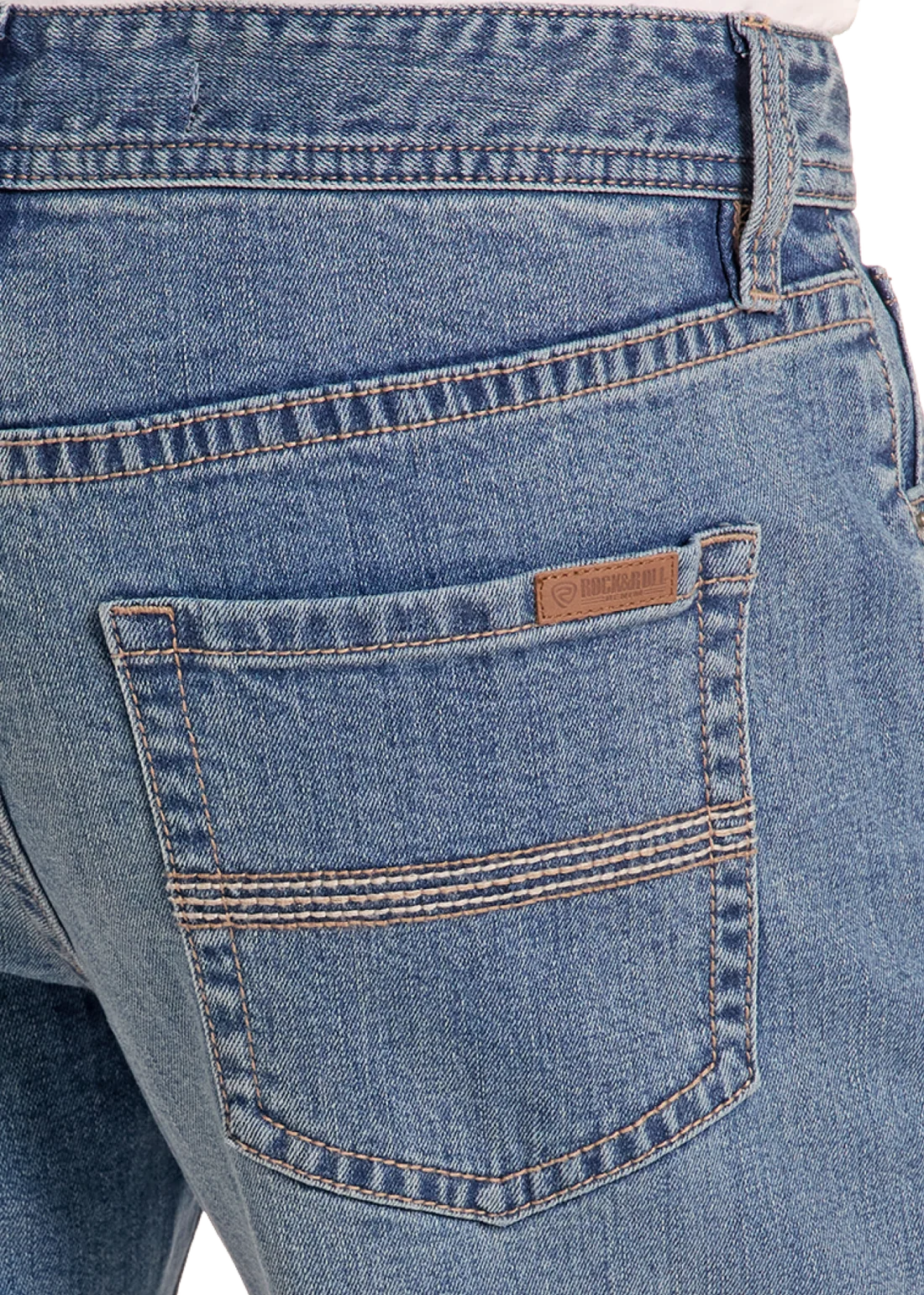 Rock &  Roll '46 Relaxed Straight Leg Jeans