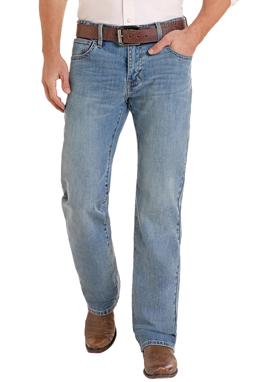 Rock &  Roll '46 Relaxed Straight Leg Jeans