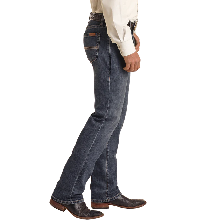 Rock & Roll Denim Vintage '46 Straight Leg Jeans