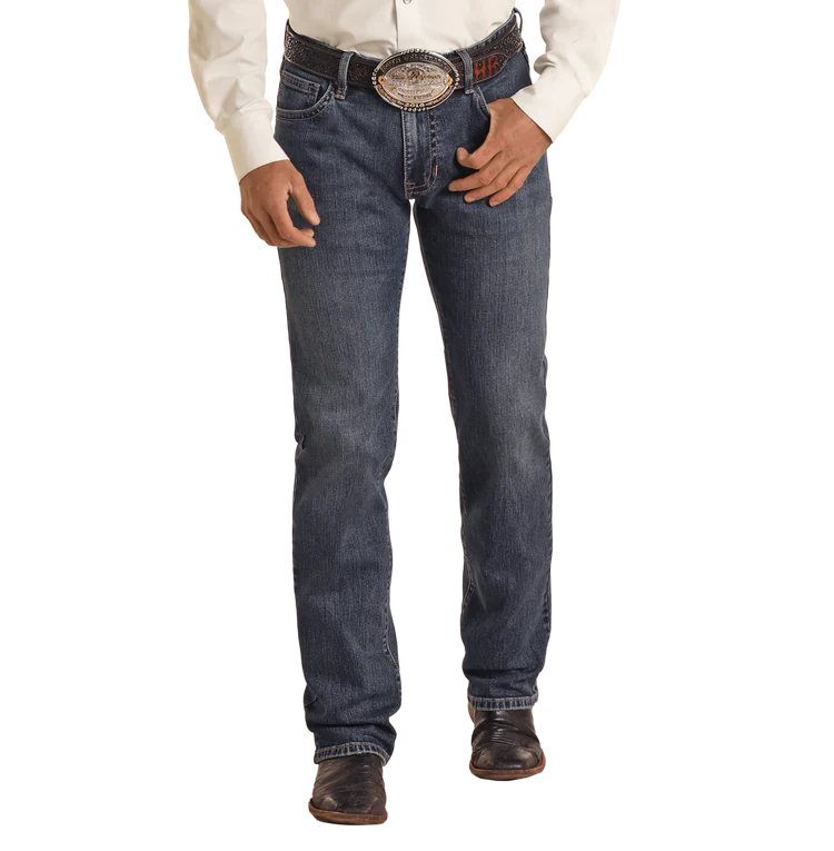 Rock & Roll Denim Vintage '46 Straight Leg Jeans