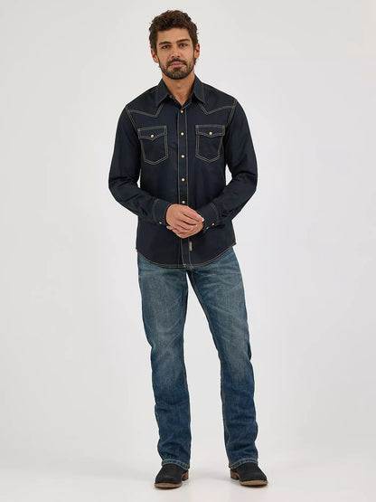 Wrangler Layton Retro® Slim Fit Bootcut Jean