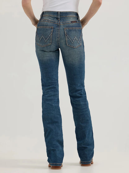 Wrangler 10WRW60RA Ultimate Riding Jean Willow Mid-Rise Bootcut Jeans