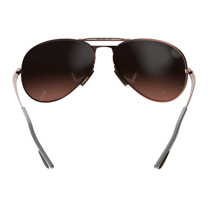 BEX - Wesley Sunglasses in Rose Gold & Brown