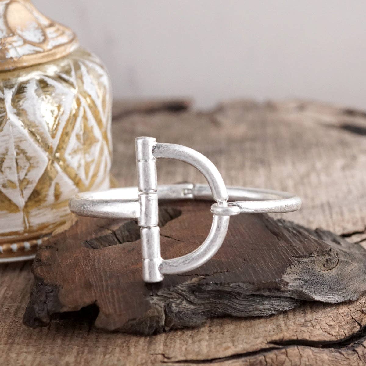 PennyLine Inc. Equestrian Loop – Horsebit Hook Bracelet