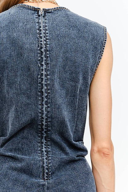 Charlotte Indigo Dress
