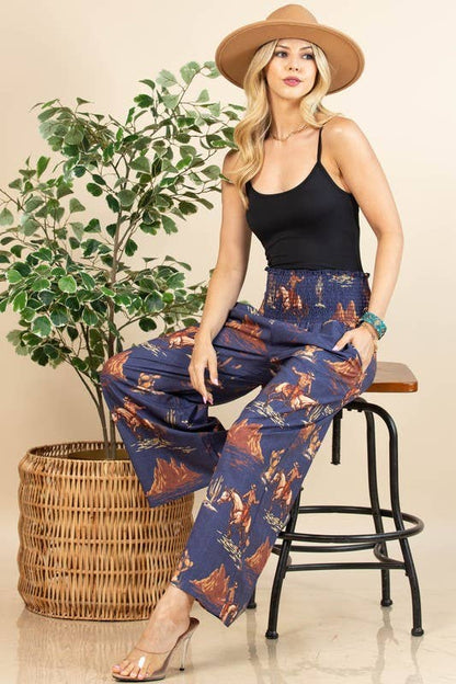 WALLY WESTERN COWBOY PANTS