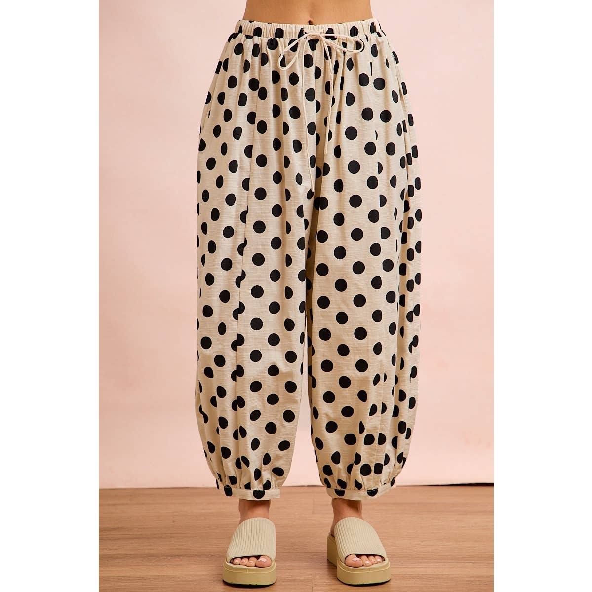 Polka Dot Balloon Pants
