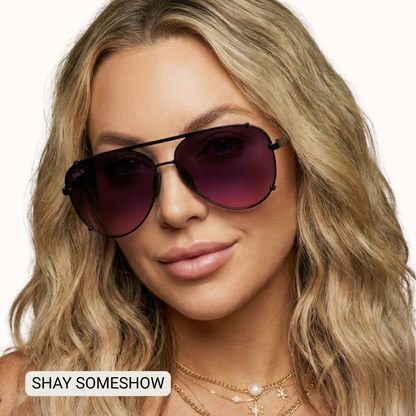 SHAY - Women's Polarized Large Hair Friendly Aviator