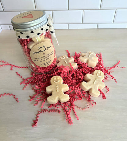 Jar of Gingerbread Soap