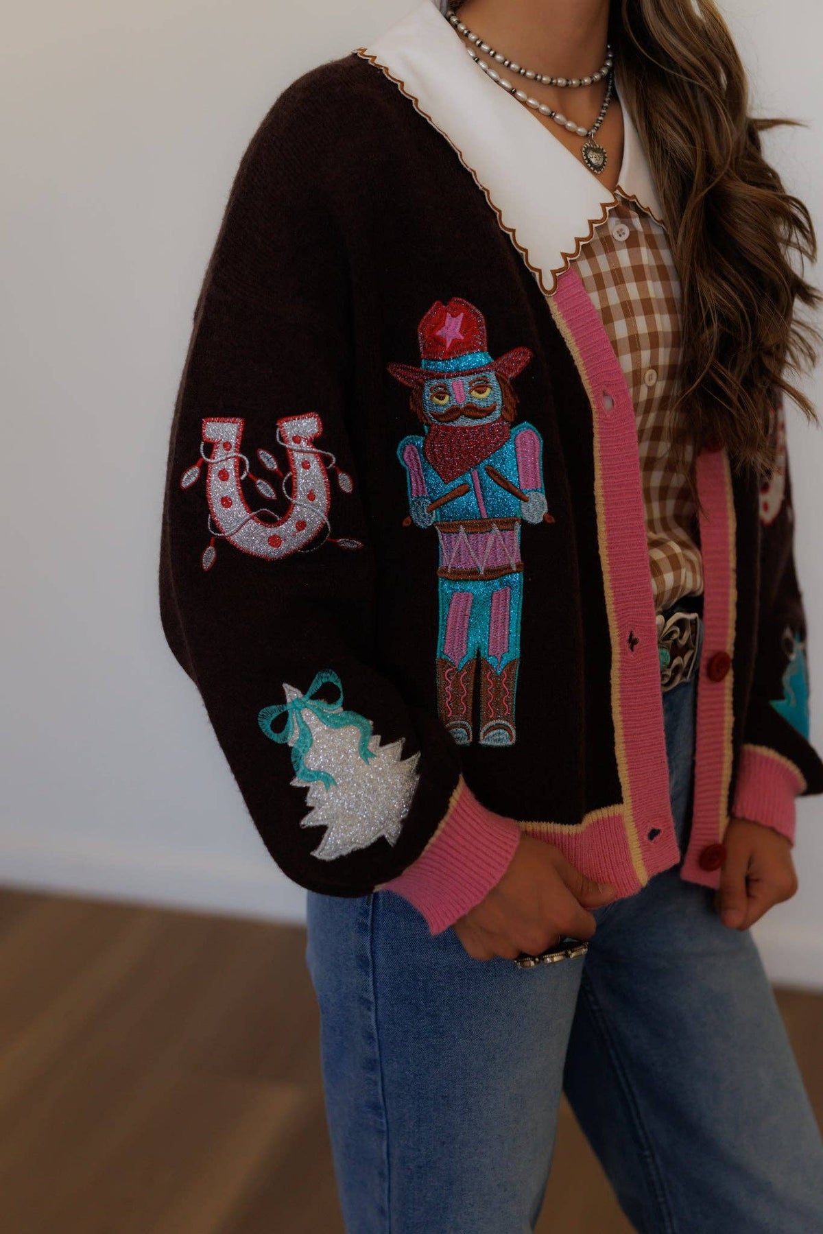 Howdy Hanny Nutcracker Cardigan