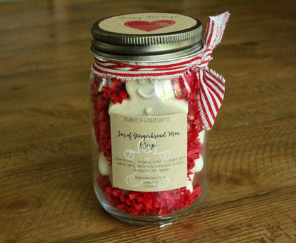 Jar of Gingerbread Soap