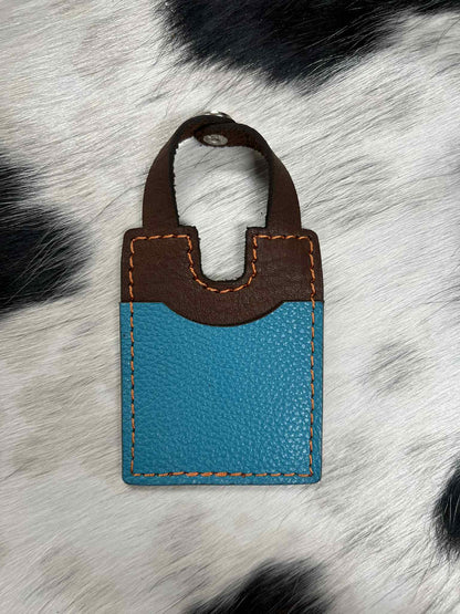 Leather Boot Snap Strap Wallet