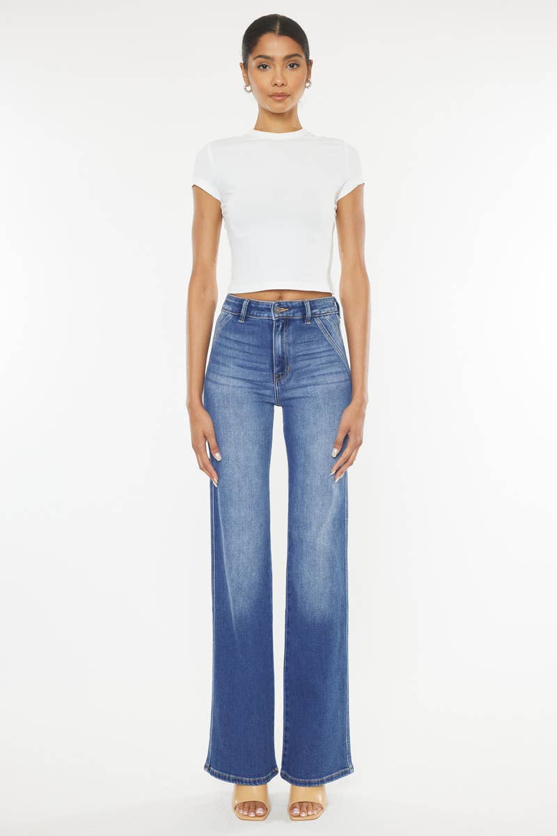 KanCan Celia Ultra High Rise Flare Jeans