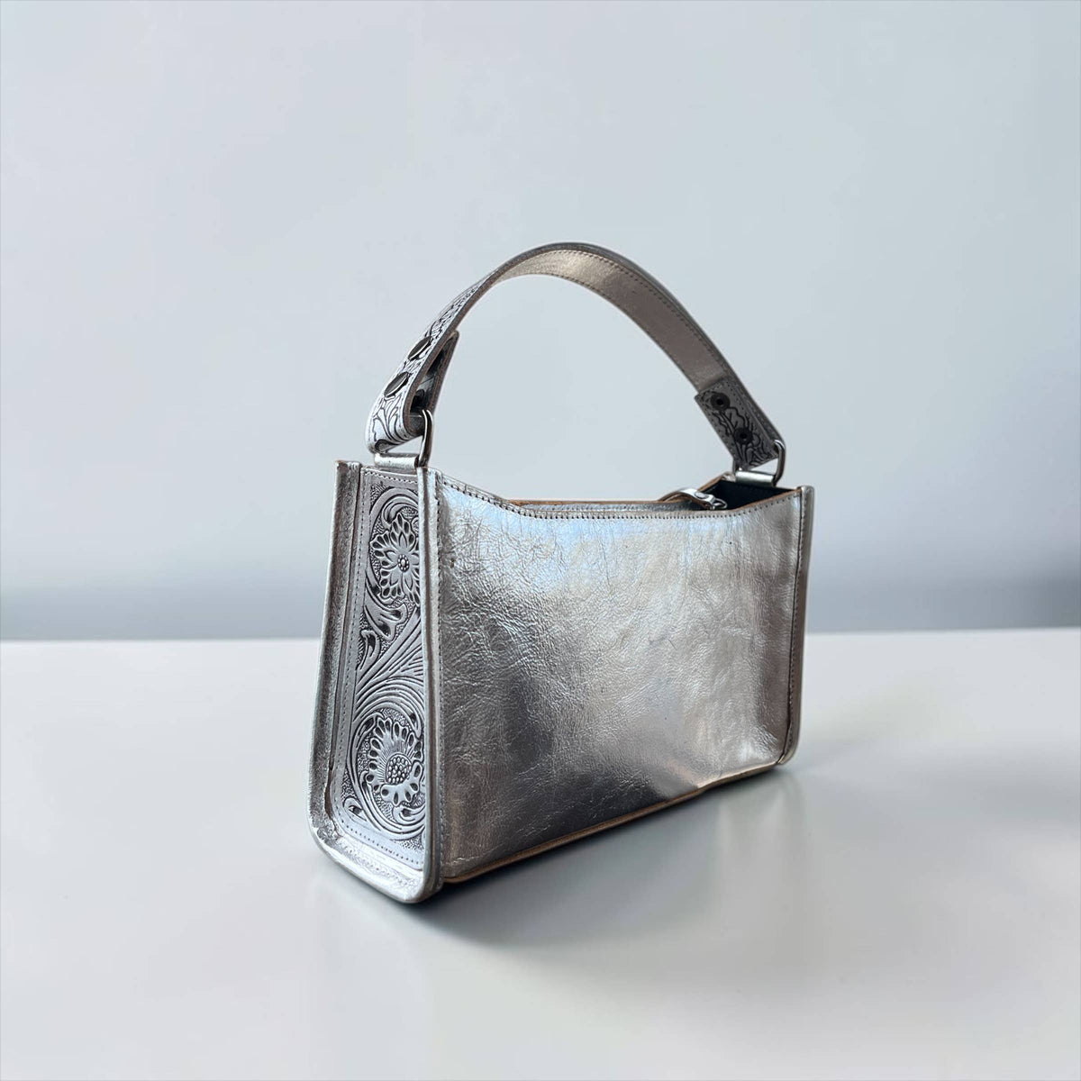 Metallic Shoulder Bag