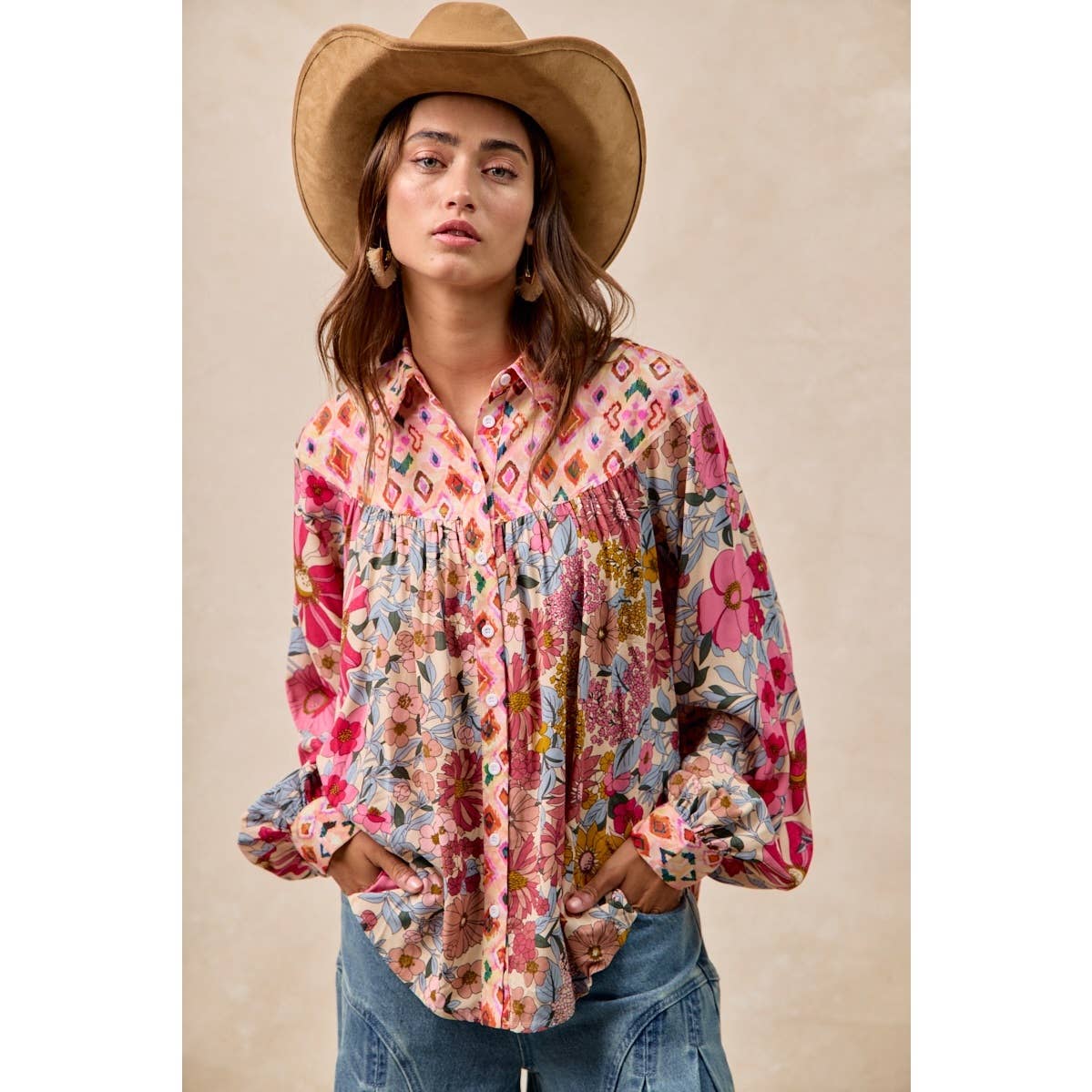 Floral Mix & Match Blouse