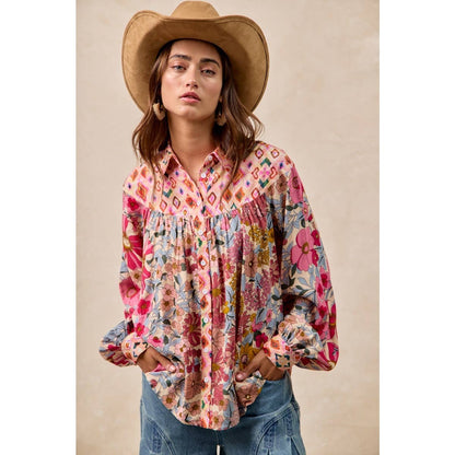 Floral Mix & Match Blouse