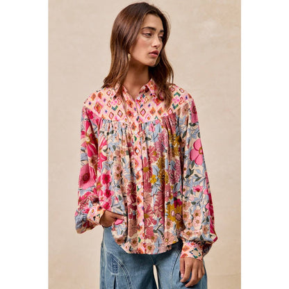 Floral Mix & Match Blouse