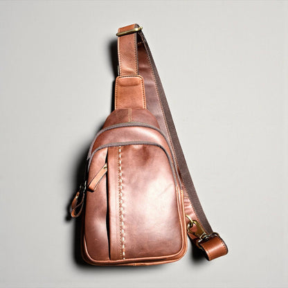 Leather Sling Bag 
