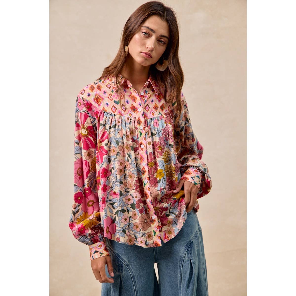 Floral Mix & Match Blouse
