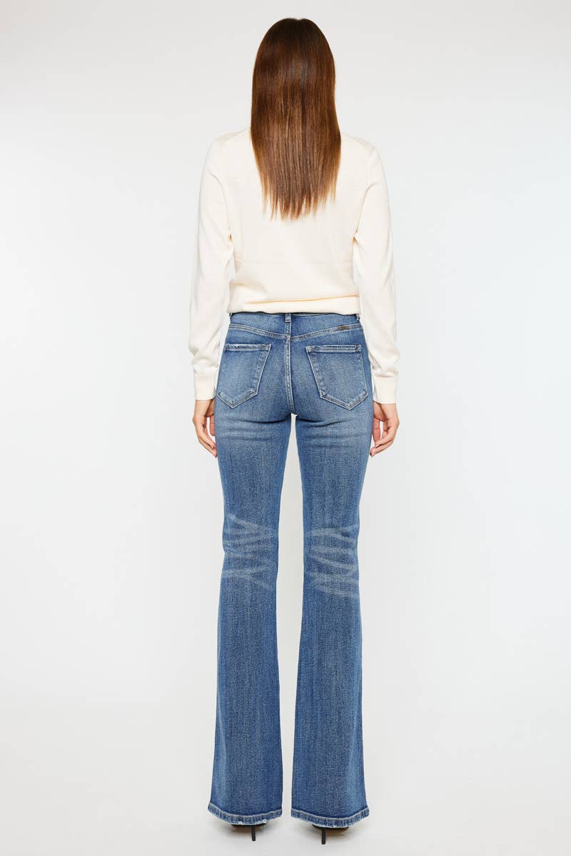 KanCan Luke High Rise Flared Jeans
