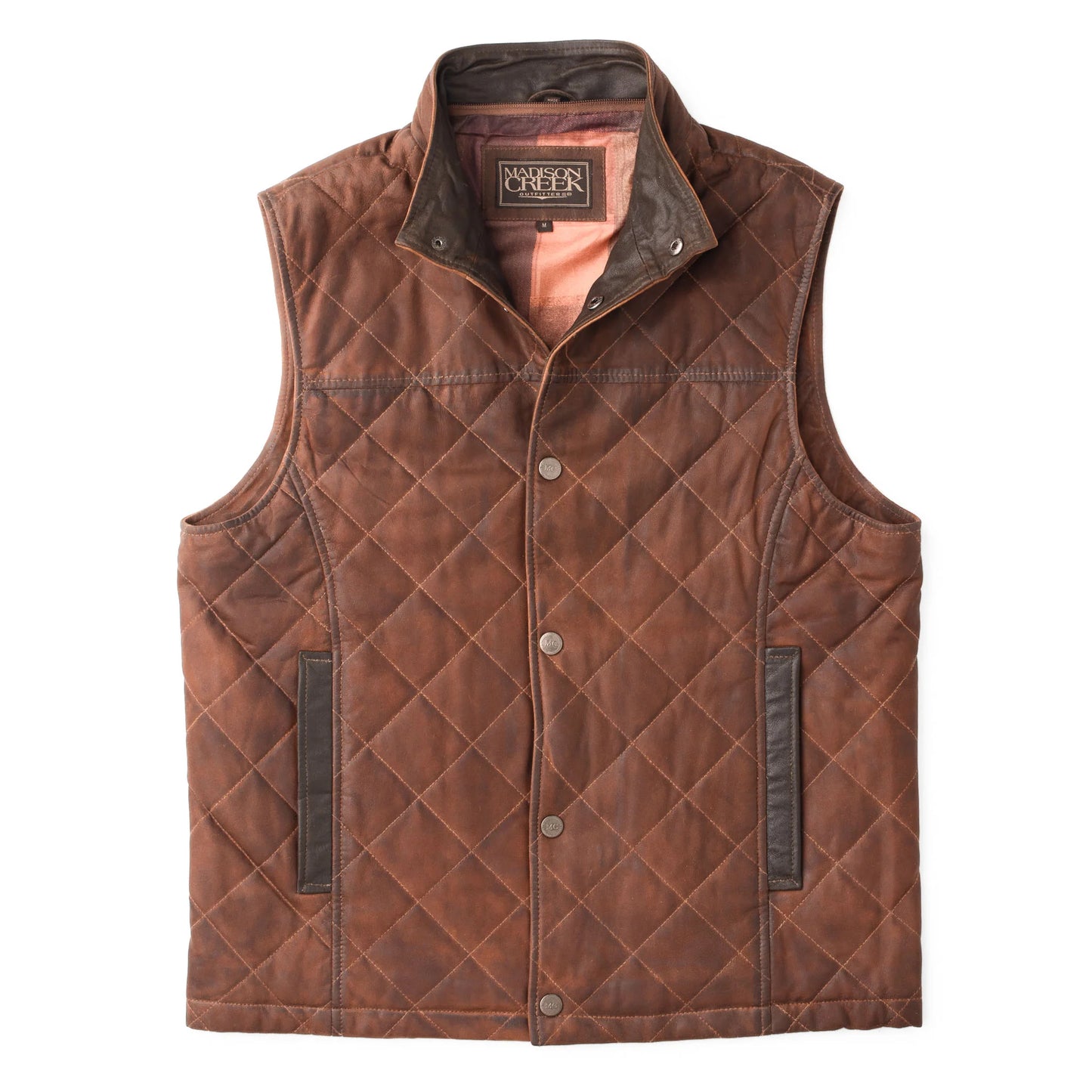 Madison Creek Beaver Creek Waxed Goat Suede Vest