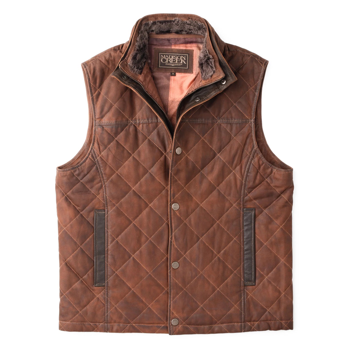 Madison Creek Beaver Creek Waxed Goat Suede Vest