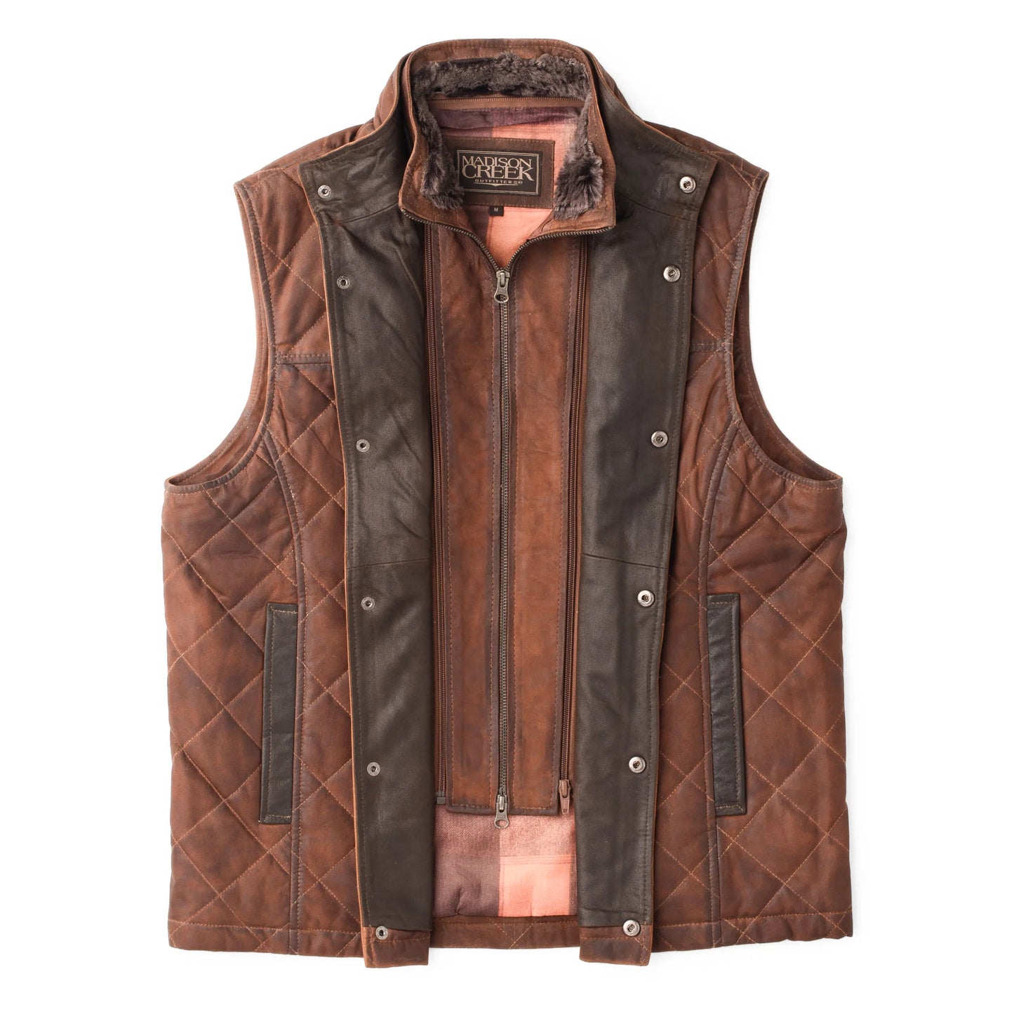 Madison Creek Beaver Creek Waxed Goat Suede Vest