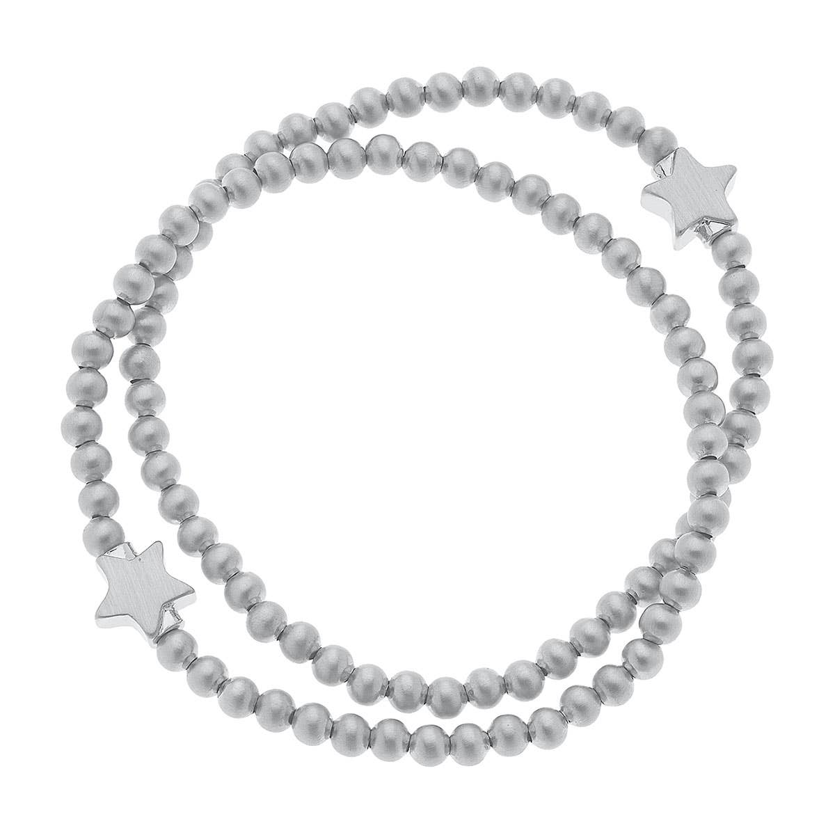 Star Ball Bead Stretch Bracelets