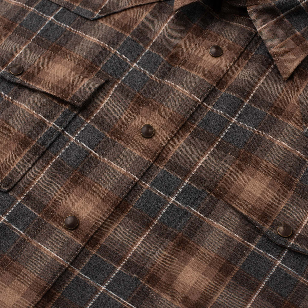 Madison Creek Outfitters Bisley Plaid Western Shirt