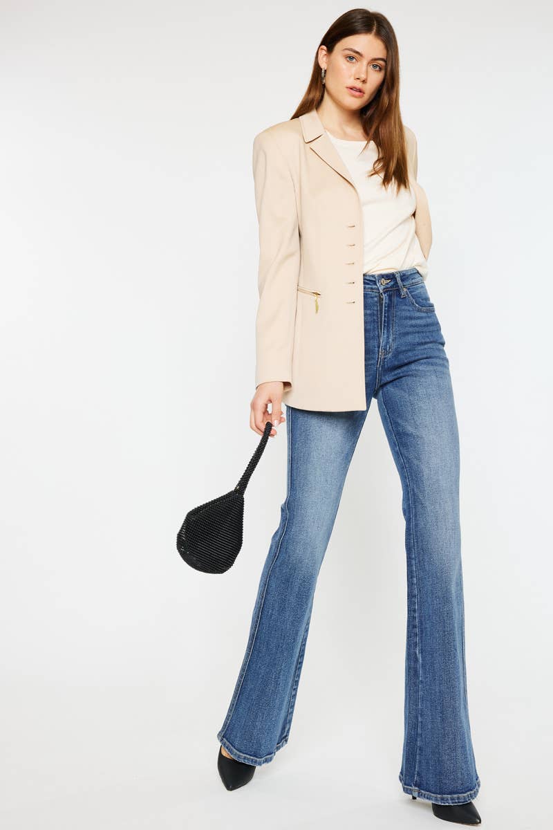 KanCan Luke High Rise Flared Jeans