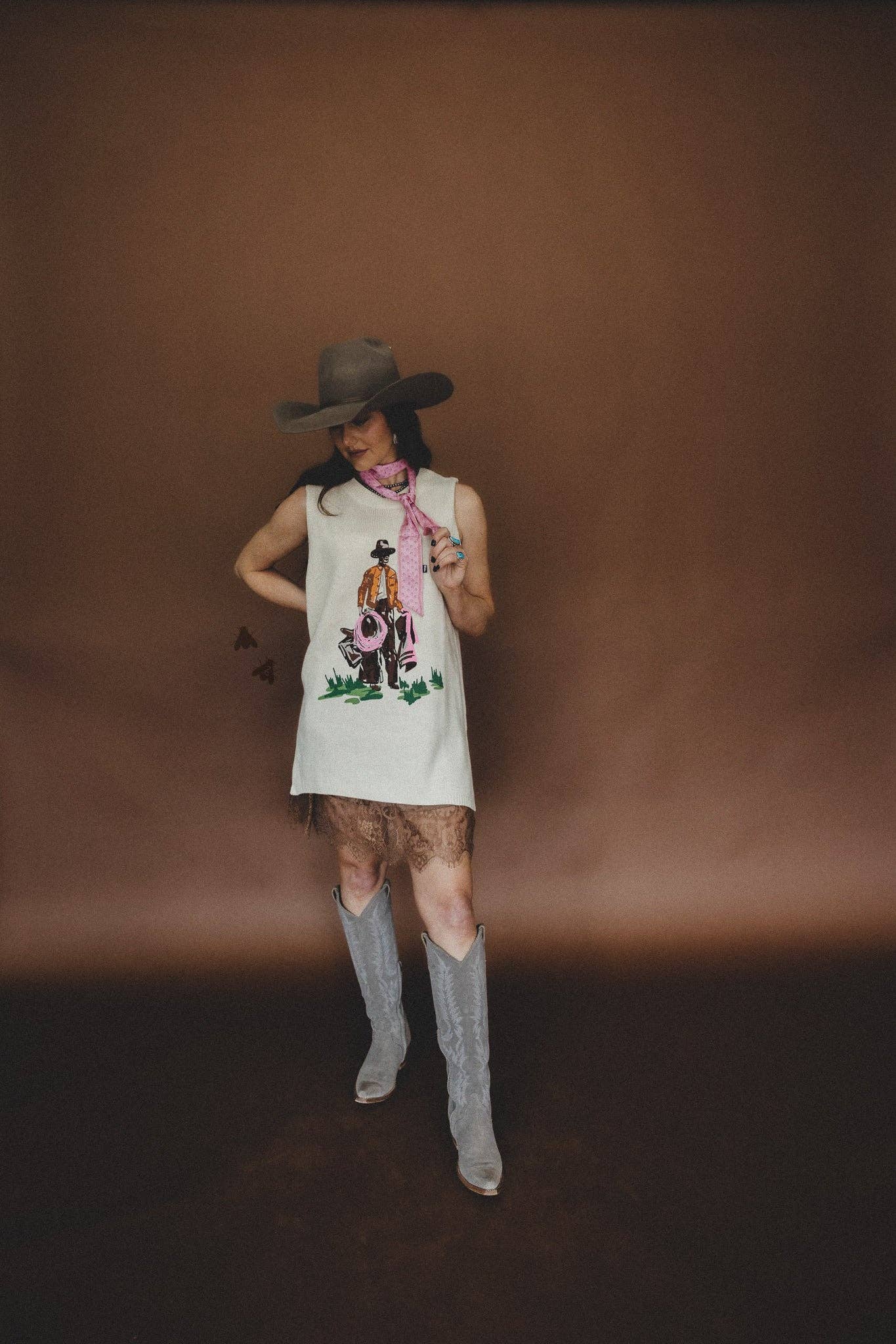 Rogue Rancher Knit Dress