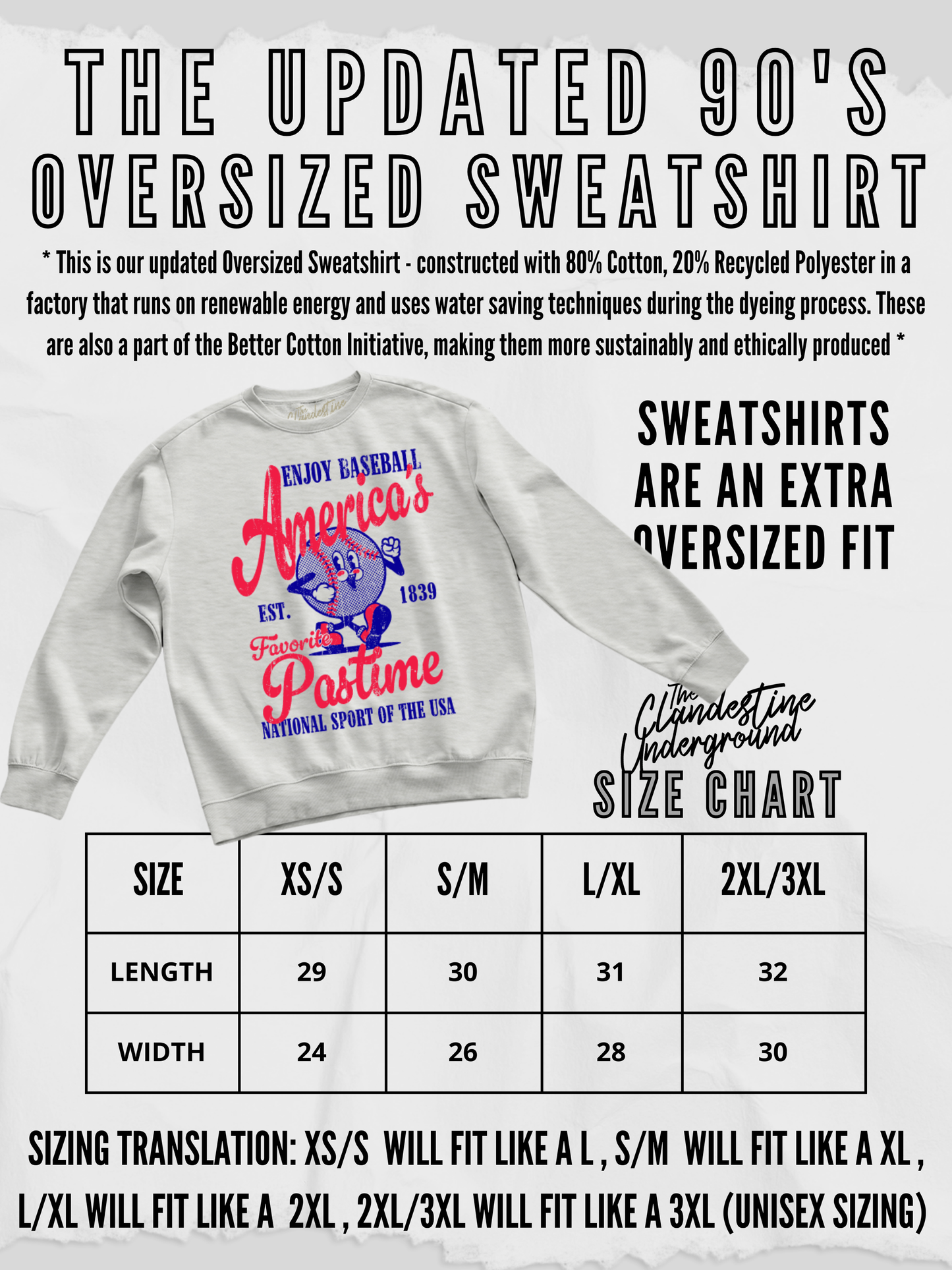 Christmas Oversized 90's Sweatshirt