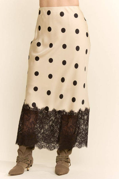 Eyelet Ruffle Tiered Skirt
