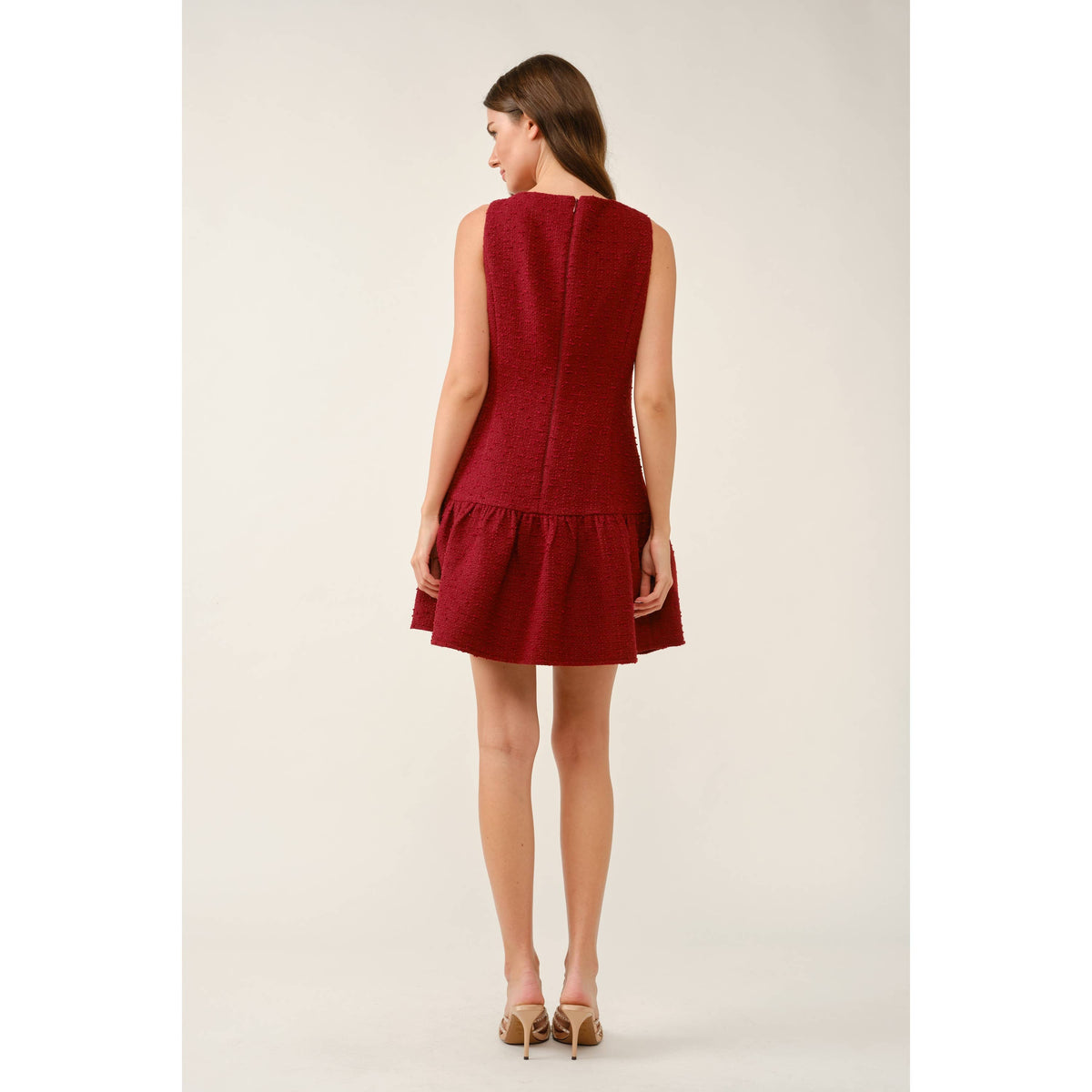 Penelope Tweed Mini Dress