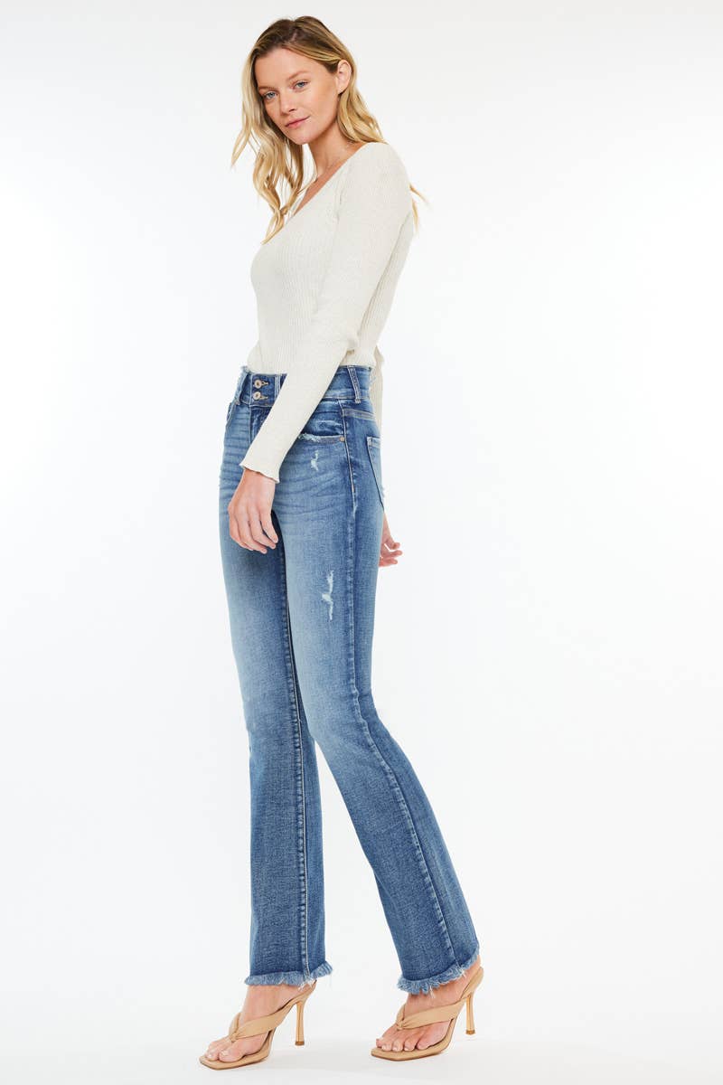 KanCan High Rise Bootcut Jeans