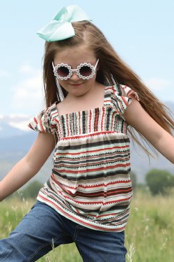 Cruel Denim Girls Striped Tank