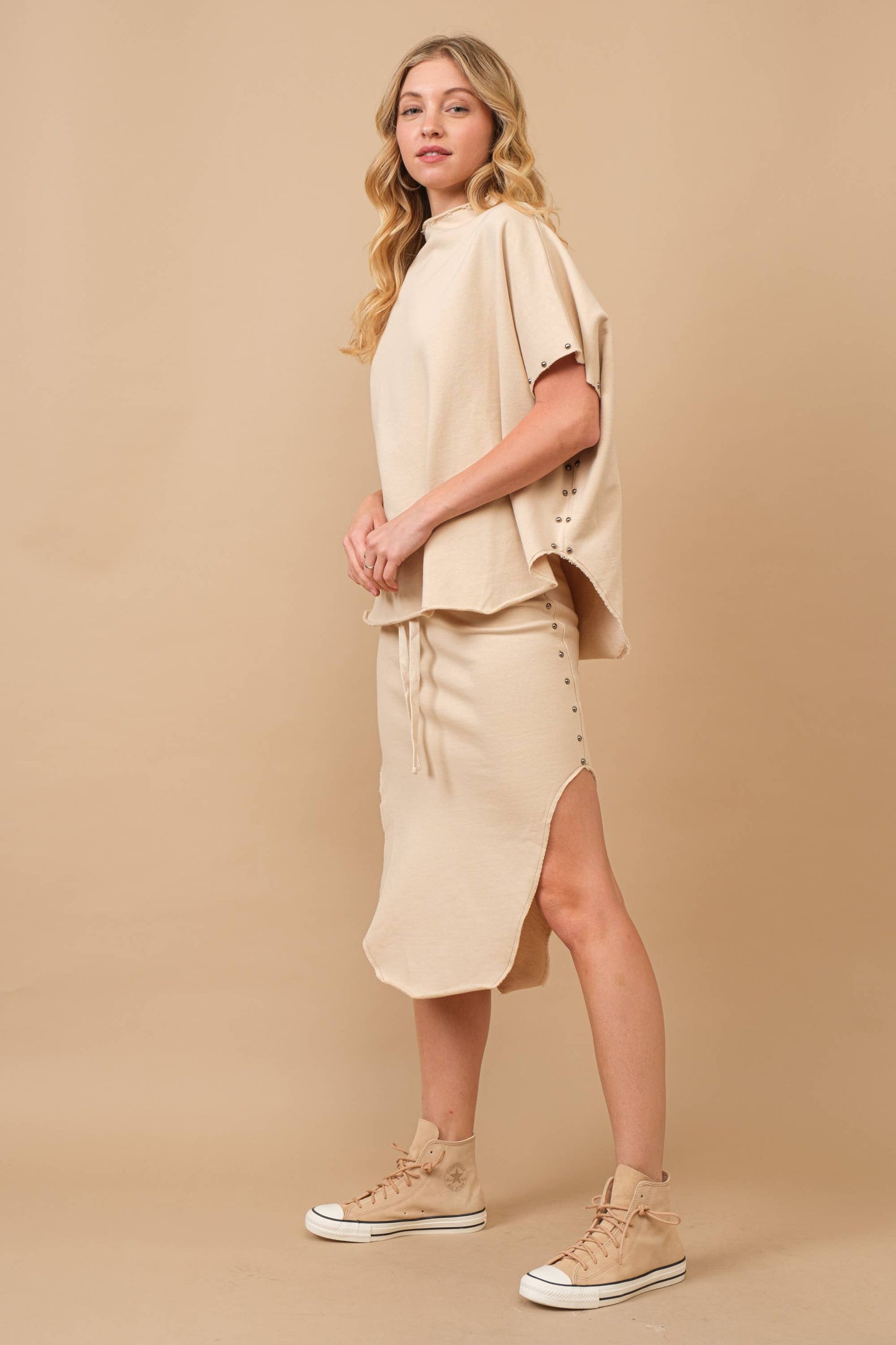 French Terry Boxy Top