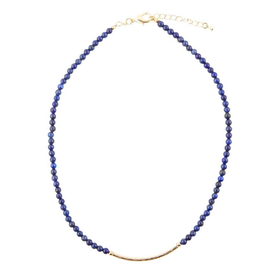 Barse Little Bit Lapis Necklace