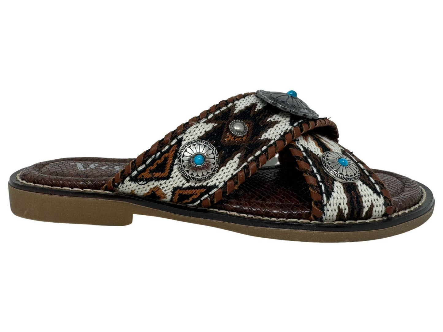 Jungle-Very G Western Slip on Sandal