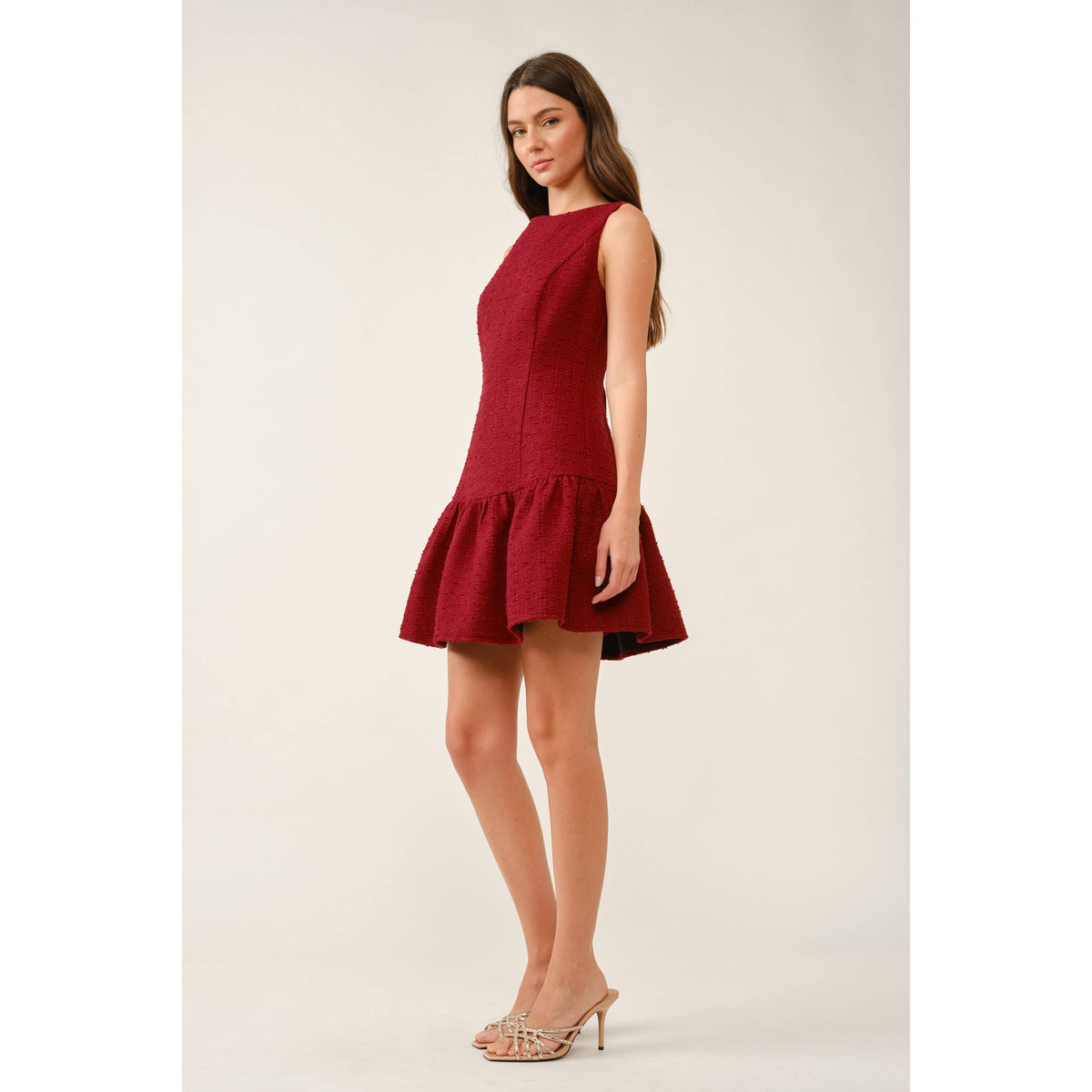 Penelope Tweed Mini Dress