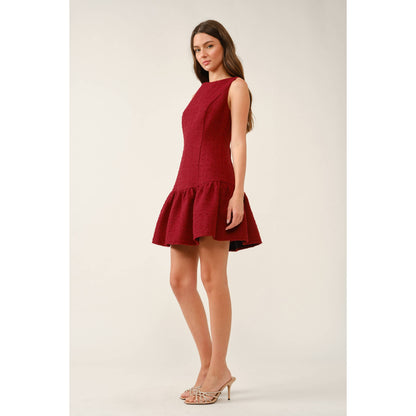 Penelope Tweed Mini Dress
